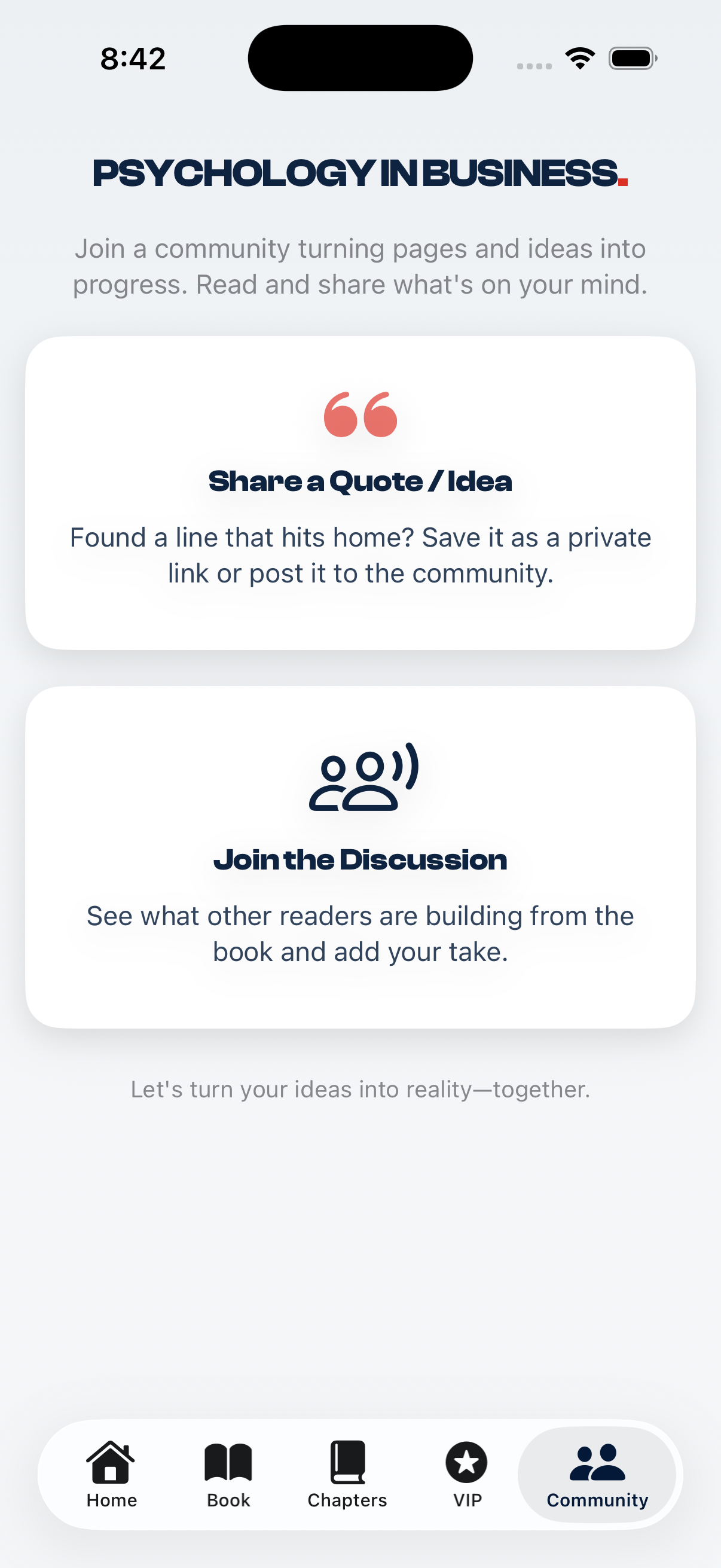 App screenshot
